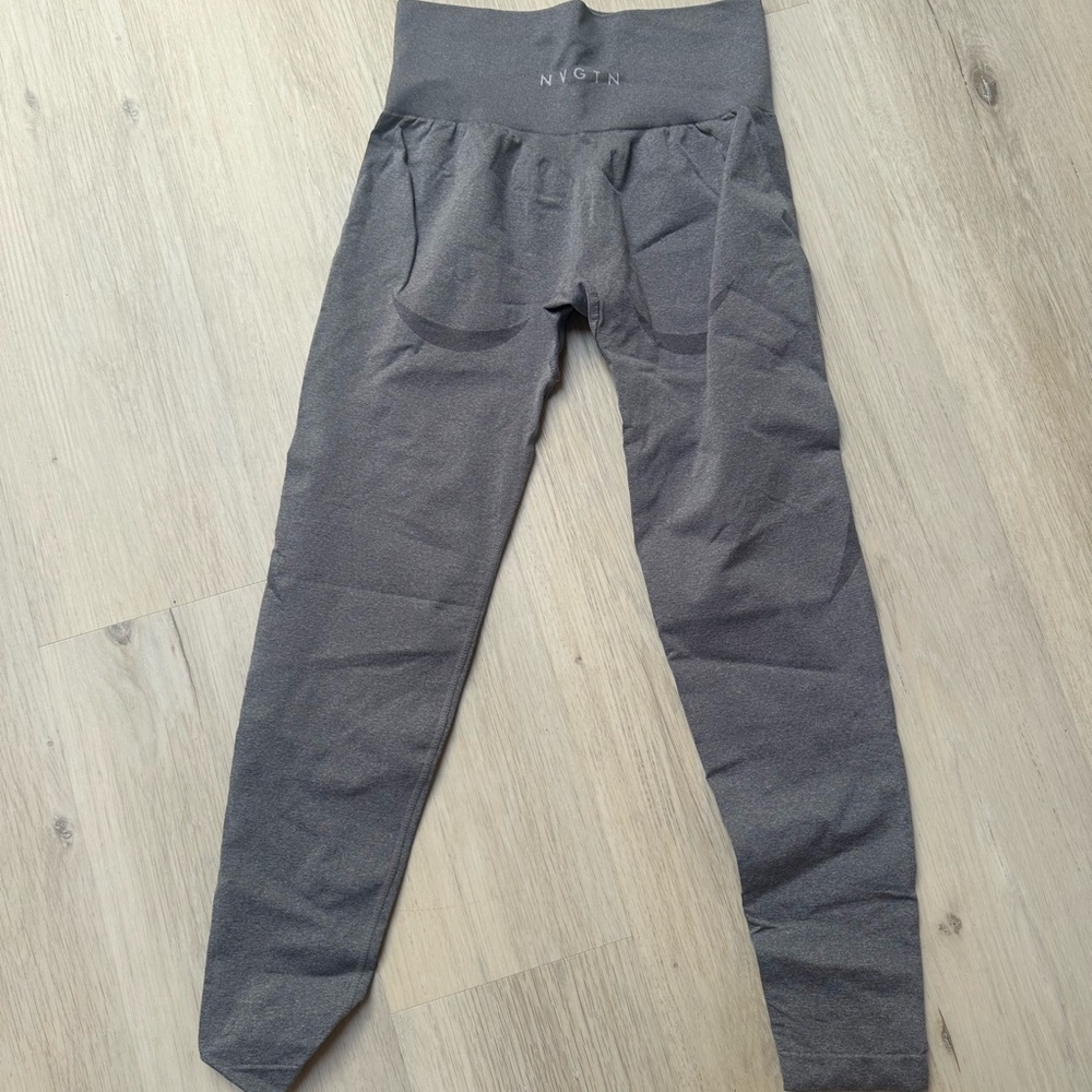NVGTN - gray contour leggings